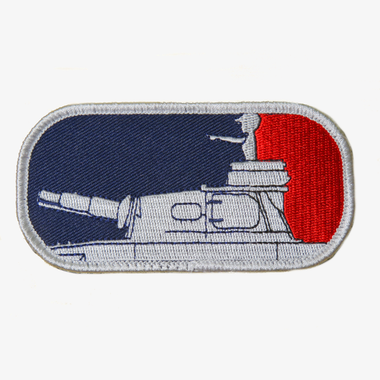 Major League Tankery Embroidered Patch