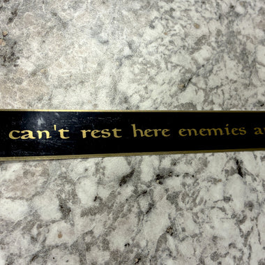 Morrowind Rest Warning Sticker