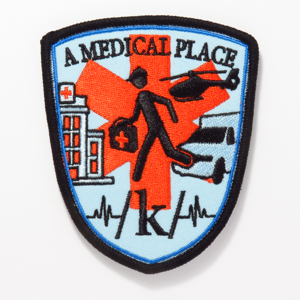 MED Embroidered Morale Patch -  in 2024