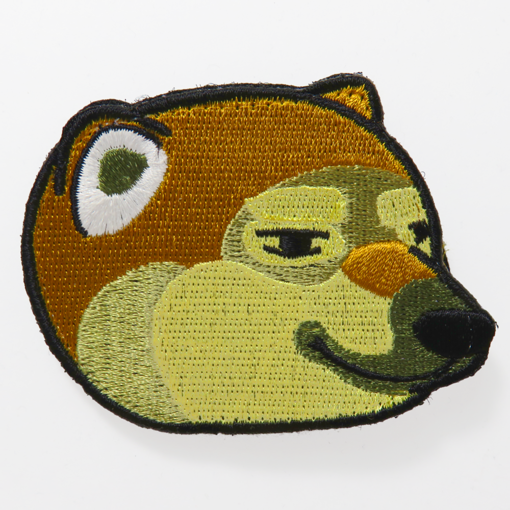 Cheems Doge Embroidered Patch