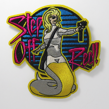 Step Off, Red! Embroidered Patch